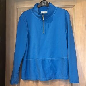 Escape Ocean Blue Quarter-Zip Pullover